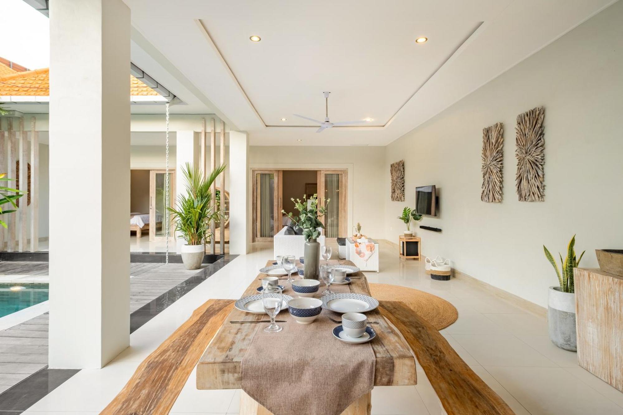 ☆ Villa Larissa ☆ Seminyak 2Br Pool Kuta Petitenget Ngoại thất bức ảnh