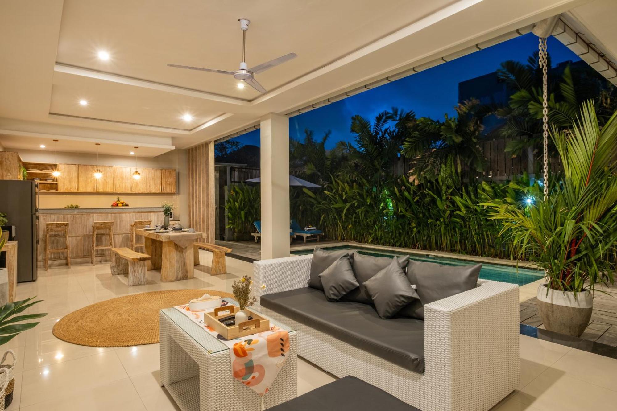 ☆ Villa Larissa ☆ Seminyak 2Br Pool Kuta Petitenget Ngoại thất bức ảnh