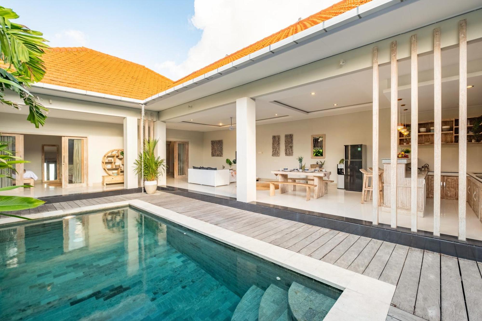 ☆ Villa Larissa ☆ Seminyak 2Br Pool Kuta Petitenget Ngoại thất bức ảnh