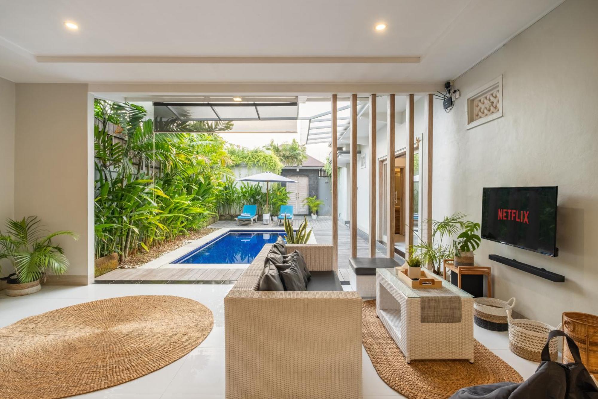 ☆ Villa Larissa ☆ Seminyak 2Br Pool Kuta Petitenget Ngoại thất bức ảnh