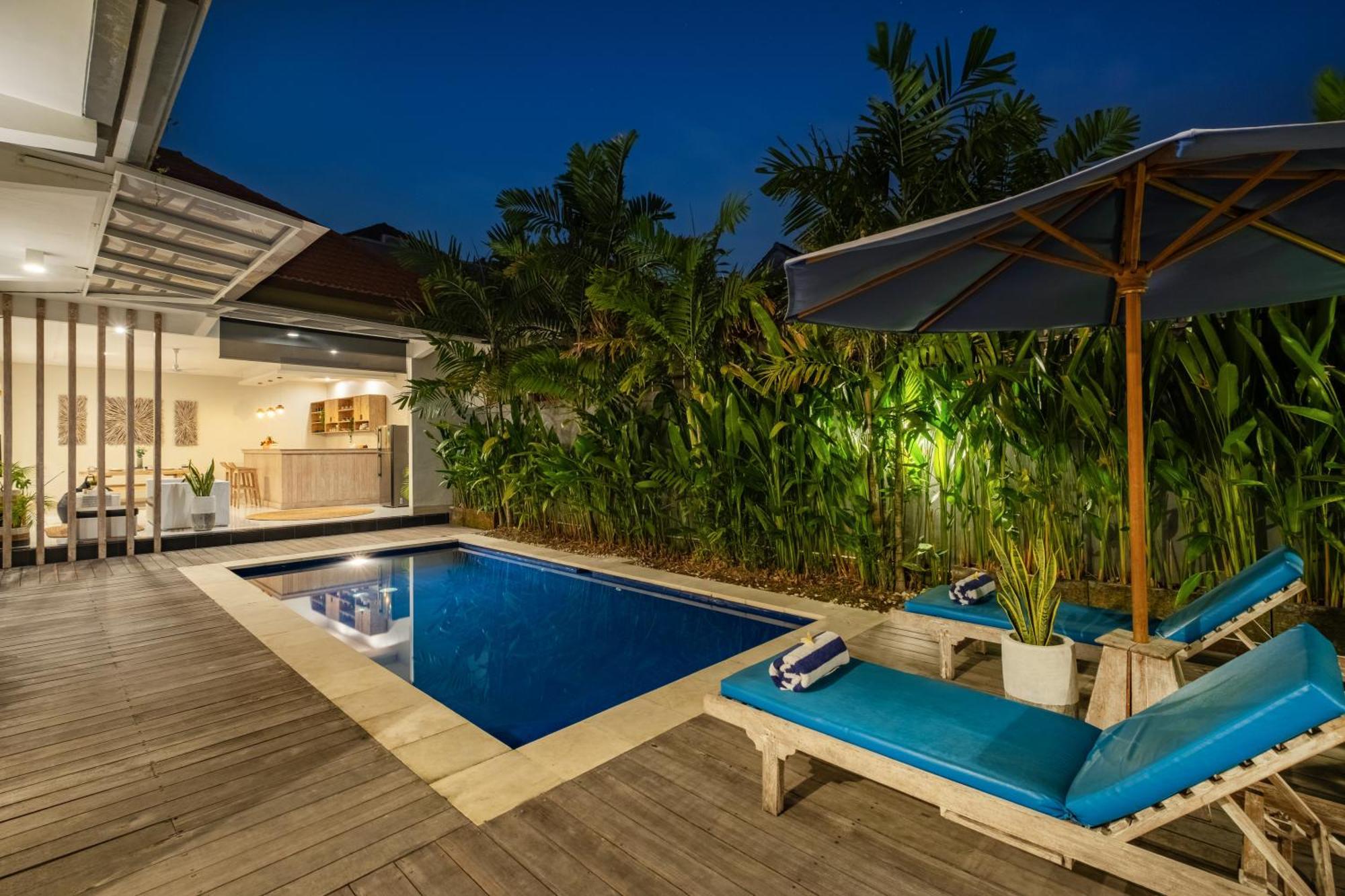 ☆ Villa Larissa ☆ Seminyak 2Br Pool Kuta Petitenget Ngoại thất bức ảnh